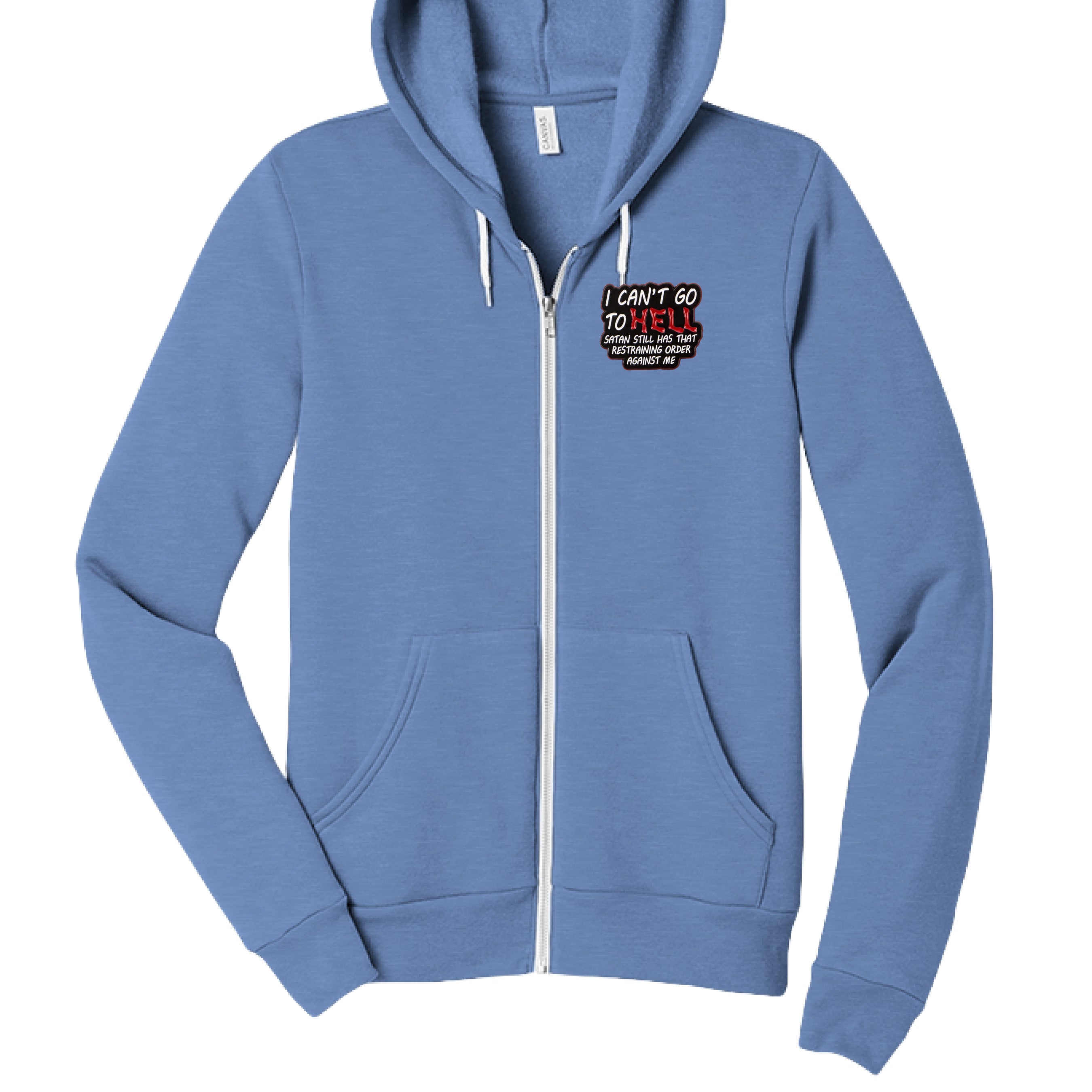 Heather Columbia Blue - FRONT