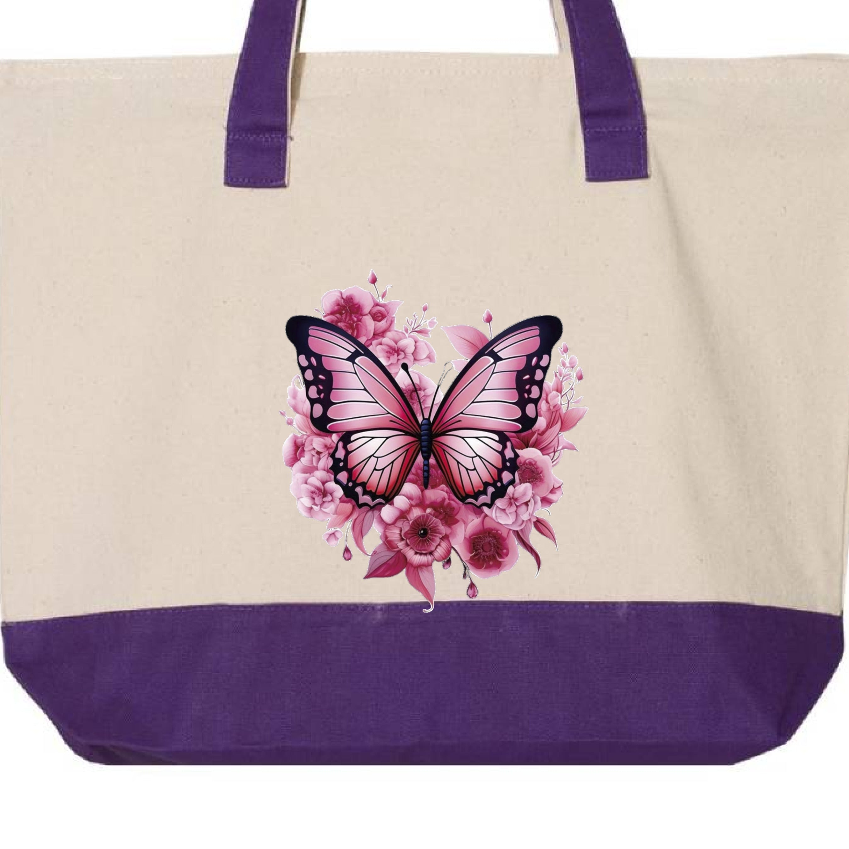 Natural/ Purple - BACK